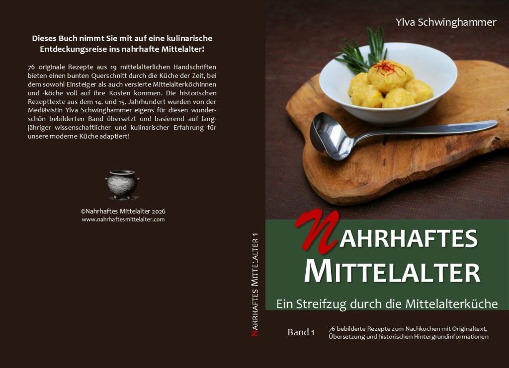 Neuerscheinung: Start der Buchreihe, die ins <Nahrhafte Mittelalter>&nbsp;entführt!